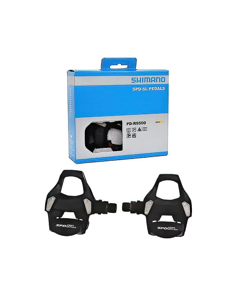 Shimano PD-RS500 SPD Pedal with SM-SH11 Cleats 3 Shimano PD RS500 SPD Pedal with SM SH11 Cleats 1