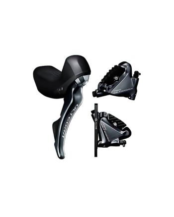Shimano Ultegra ST R8020 Hydraulic Disc Brake Dual Control Lever 2x11 Speed with BR R8070 Hydraulic Disc Brake Caliper 1