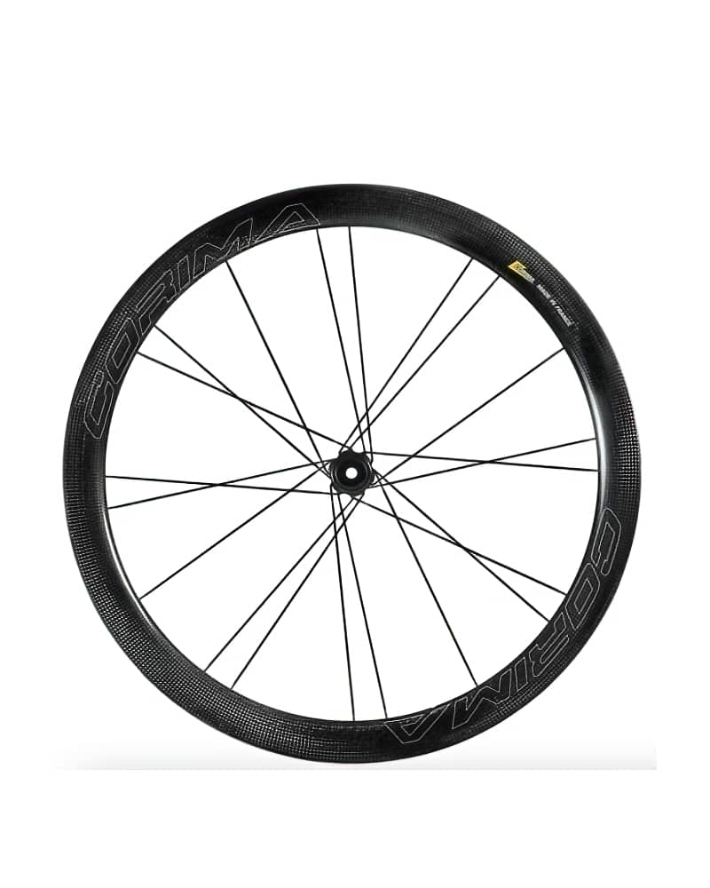 Corima WS Black DX 47 Carbon Clincher Disc Wheelset (Shimano / SRAM XDR Freehub) 3 Corima WS Black DX 47 Carbon Clincher Disc Wheelset 2