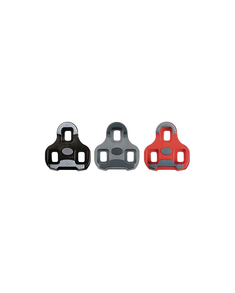 Look Keo Pedal Cleats (Cleats / Grip / Delta) (Black / Grey / Red) 1 Look Keo Pedal Cleats Cleats Grip Delta Black Grey Red