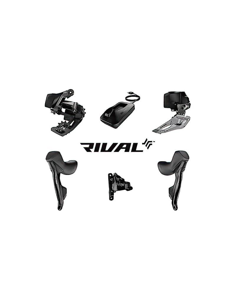 SRAM Rival eTap AXS Disc Brake Upgrade Kit / Groupset (w/ Powermeter option) 5 SRAM Rival eTap AXS Disc Brake Upgrade Kit Groupset w Powermeter option 1