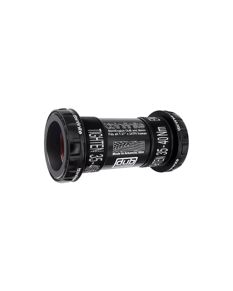 BBInfinite BSA English Threaded DUB Ultra-lite Road / Shimano Road - Ceramitech / Black Bottom Bracket 2 BSA ENGLISH THREADED DUB ULTRA LITE ROAD BOTTOM BRACKET CERAMITECH