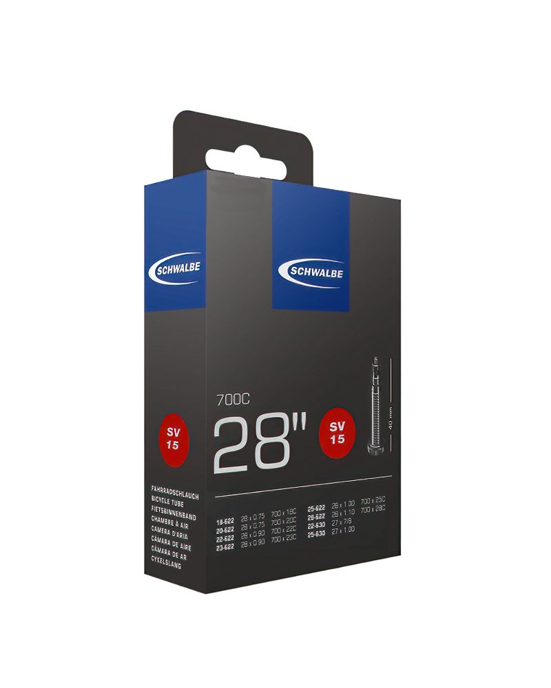 Schwalbe Inner Tube 700 x 18-28mm - Presta 40mm / 60mm 2 2 DeNoiseAI standard 1