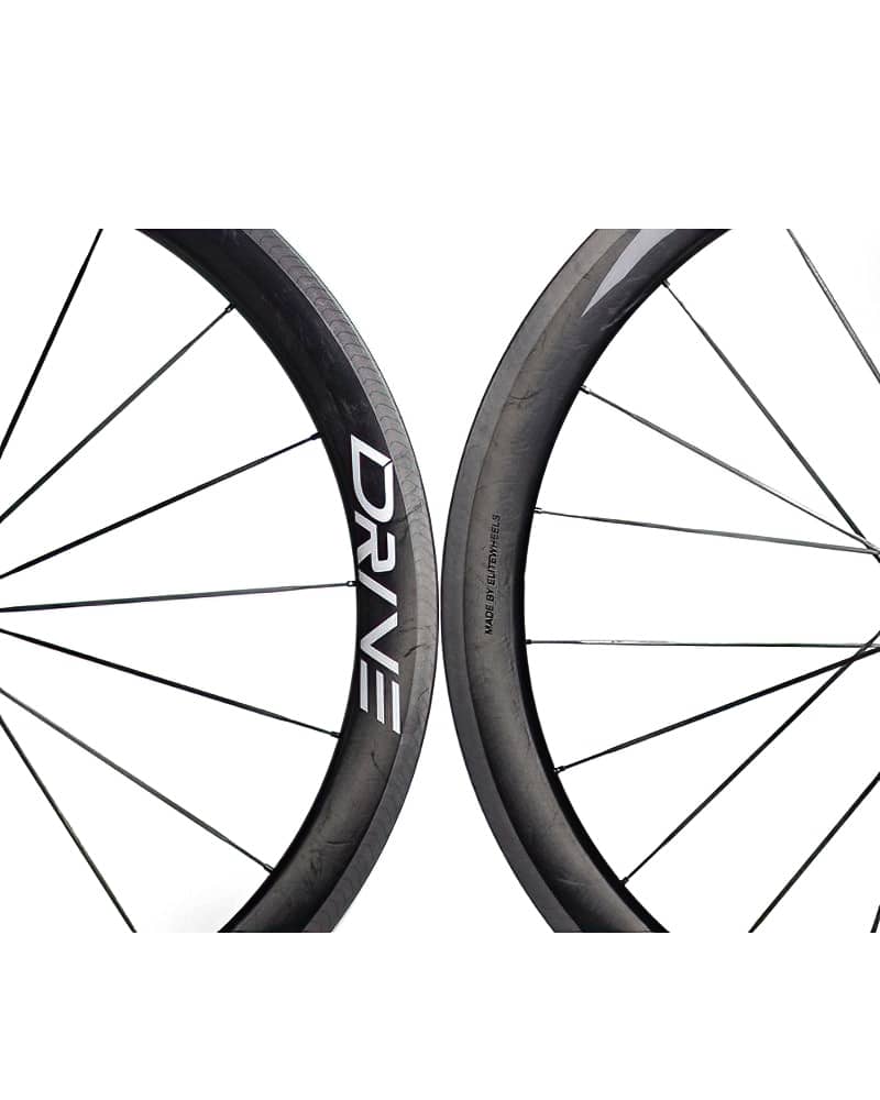 Elitewheels Drive Rim Brake 40V/50V Ultralight Carbon Wheelset (Shimano/XDR Freehub) 6 Elitewheels Drive Rim Brake 40V50V Ultralight 6