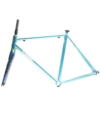 Spooky Road Rim Brake Aluminium Light Blue Frameset 2
