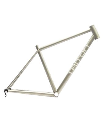 Triton Rim Brake 490x420 Raw Titanium Frameset