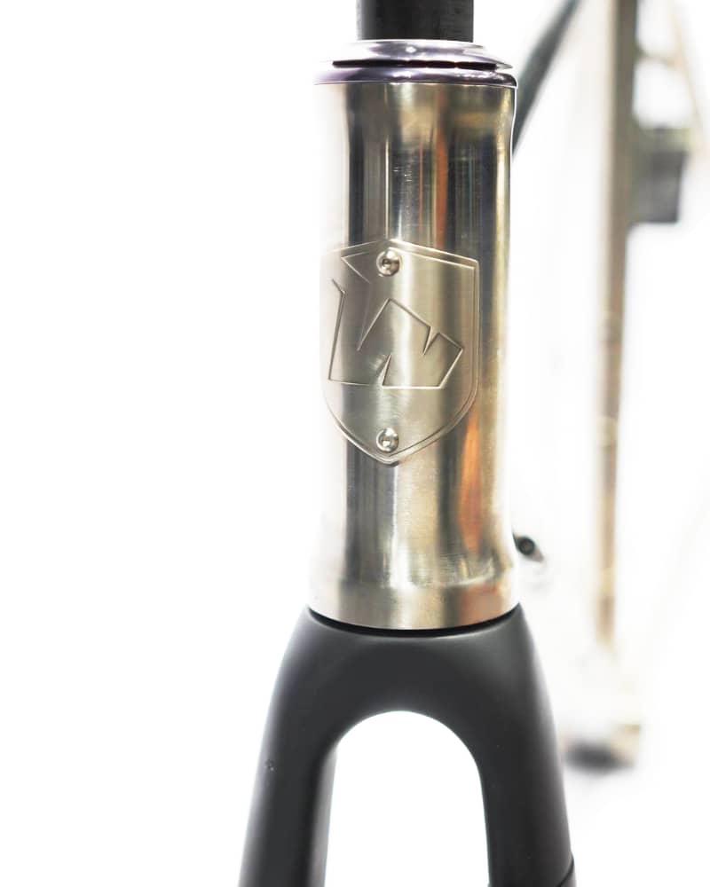 Wittson Disc Brake Raw Titanium Frameset 5 Wittson Disc Brake Raw Titanium 5