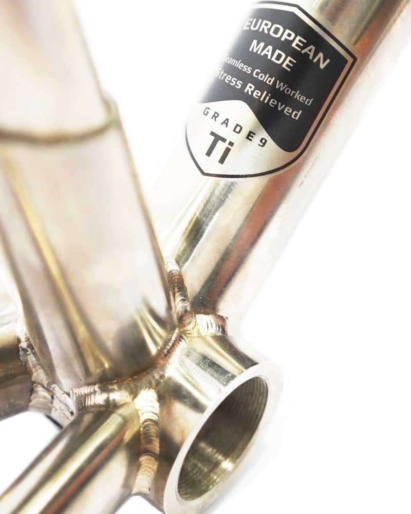 Wittson Disc Brake Raw Titanium Frameset 6 Wittson Disc Brake Raw Titanium 6