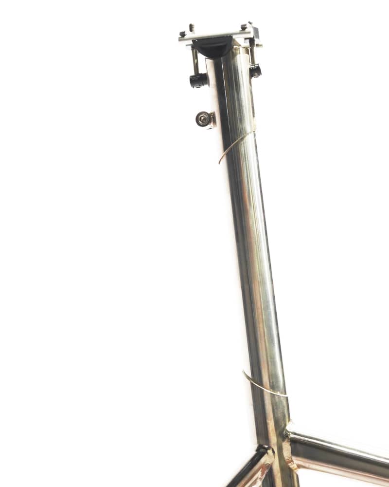 Wittson Disc Brake Raw Titanium Frameset 7 Wittson Disc Brake Raw Titanium 7