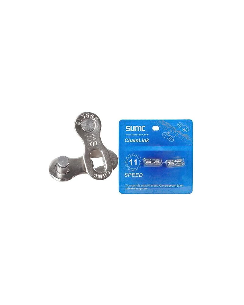 SUMC 11-Speed Missing Link Quick Link (Silver) 1 SUMC 11 Speed Missing Link Silver DeNoiseAI standard min
