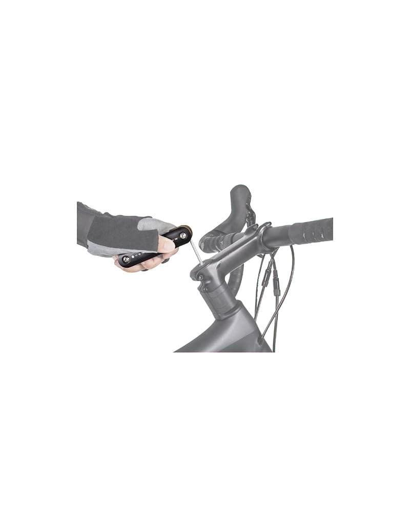 Topeak Torx Combo, Alumimum body (9pcs) CR-V Torx Tools, with key ring 3 Topeak Torx Combo Alumimum body w9pcs CR V Hex Tools wkey ring 4 DeNoiseAI standard min