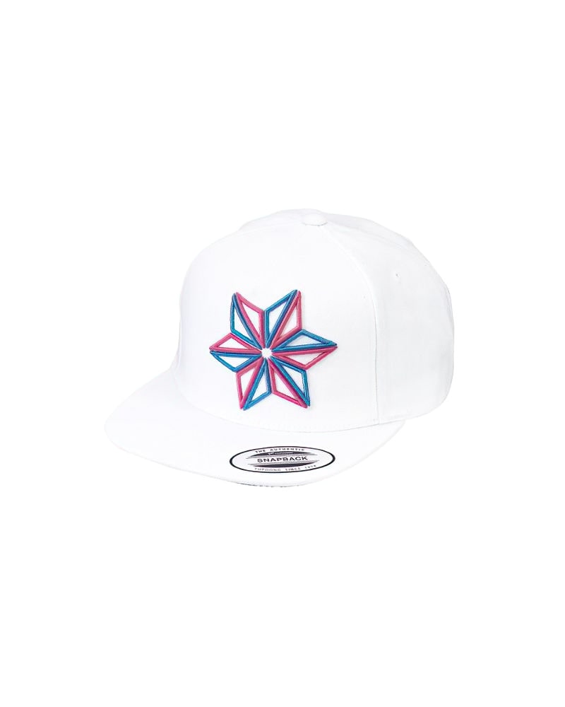 Supacaz Snapbax Cap - White/Neon Star (Limited stock) 1 Supacaz Snapbax Cap White 2