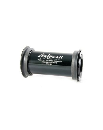 Tripeak Ceramic Bottom Bracket BB386 Shimano Black Twist Fit 1 DeNoiseAI standard min