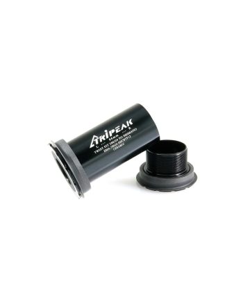 Tripeak Ceramic Bottom Bracket BB386 Shimano Black Twist Fit 2 DeNoiseAI standard min