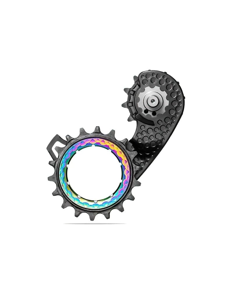 absoluteBLACK HOLLOWcage Shimano 9250 / 8150 Carbon Ceramic Oversized Derailleur Pulley Cage 1 Hollowcage Shimano 8150 Carbon Ceramic Oversized Derailleur Pulley Cage Rainbow 1 DeNoiseAI standard min