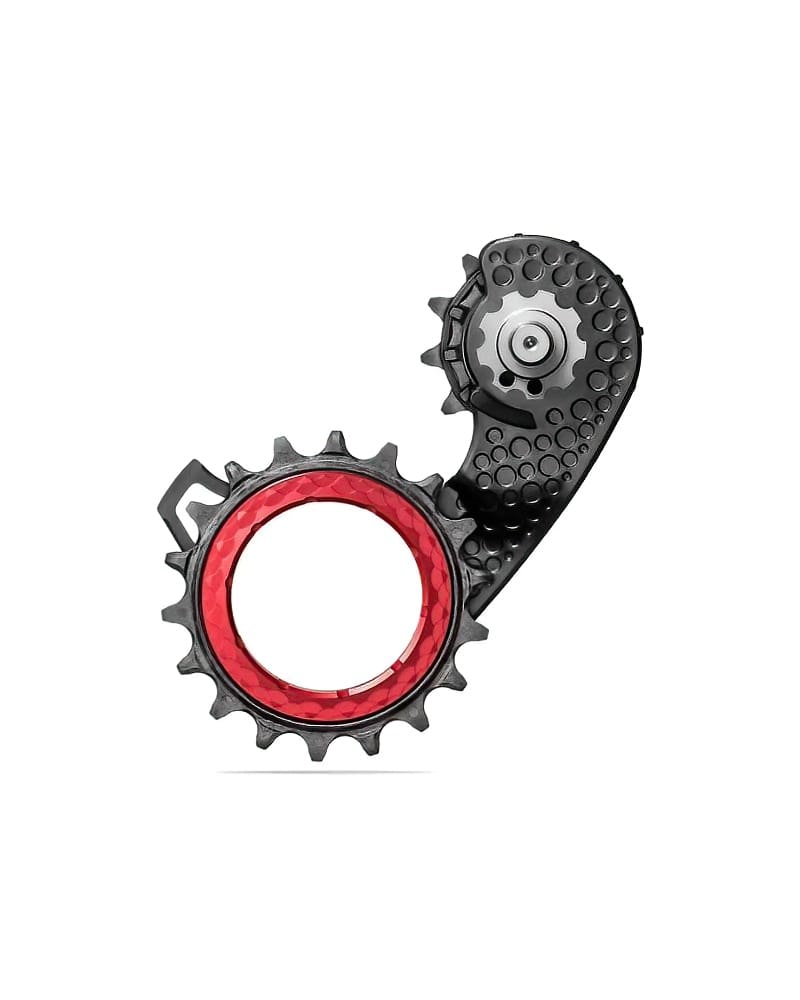 absoluteBLACK HOLLOWcage Shimano 9250 / 8150 Carbon Ceramic Oversized Derailleur Pulley Cage 5 Hollowcage Shimano 8150 Carbon Ceramic Oversized Derailleur Pulley Cage Red DeNoiseAI standard min