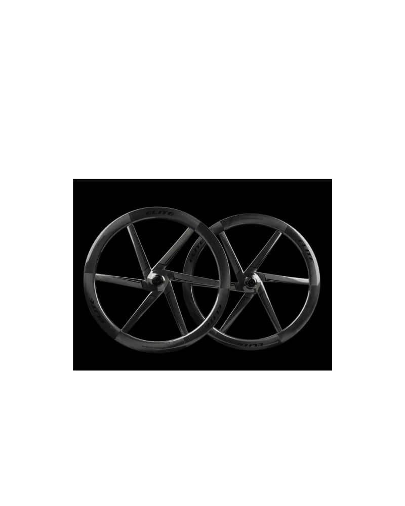 Elitewheels Velo Six Disc Brake (Shimano / XDR Freehub) Black Hub / Black Decal 1 Elitewheels Velo Six Disc 1