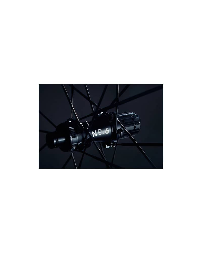 No6 Wheelset 30-30 / 45-50 / 50-58 (Shimano / XDR Freehub) (Black / White Decal) 10 No6 Wheelset 30 30 6
