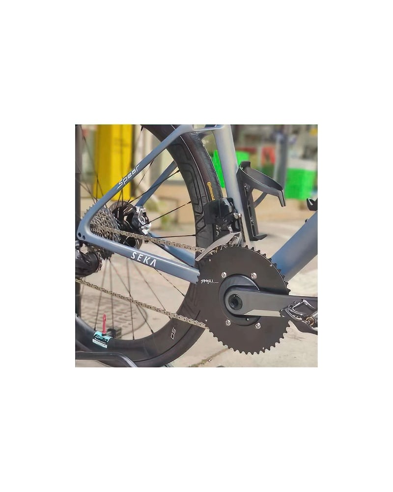 X110 BCD AXS 2X Black Chainring 48/35T or 50/37T (For Sram Groupset only) 3 Pass Quest R110 Close 2X Chainring 3 DeNoiseAI standard min