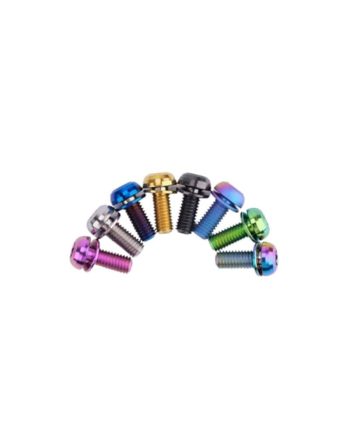 S PARTS Titanium Alloy Bottle Cage Screw Series M5 L12mm 1 min