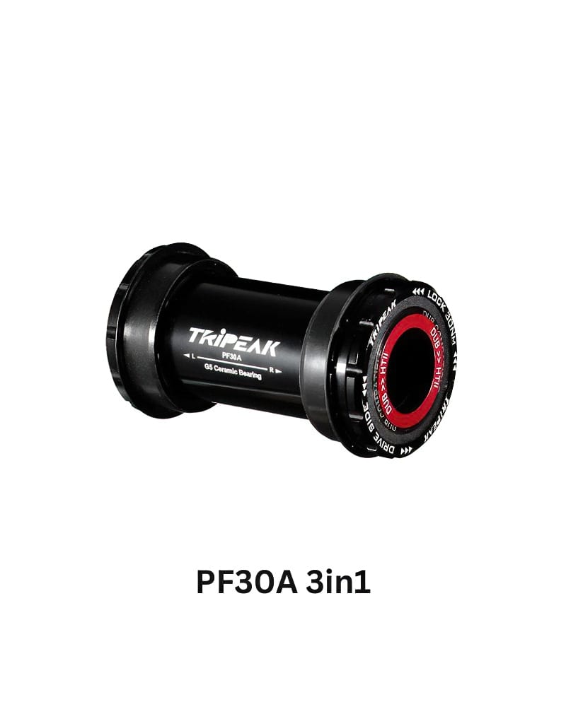 Tripeak Ceramic / Steel Bottom Bracket PF30A Shimano DUB 3D+30mm 1 Tripeak Ceramic Bottom Bracket PF30A 3 in 1 1 DeNoiseAI standard min